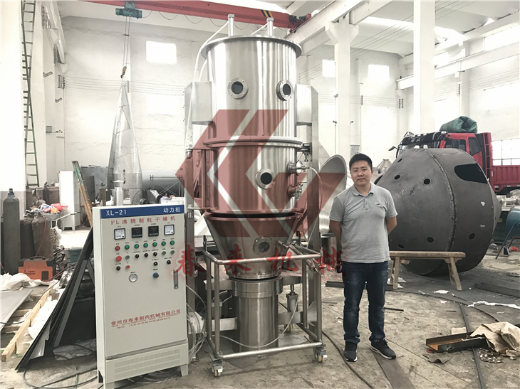 FL係列沸騰製粒幹燥機一一發貨現場