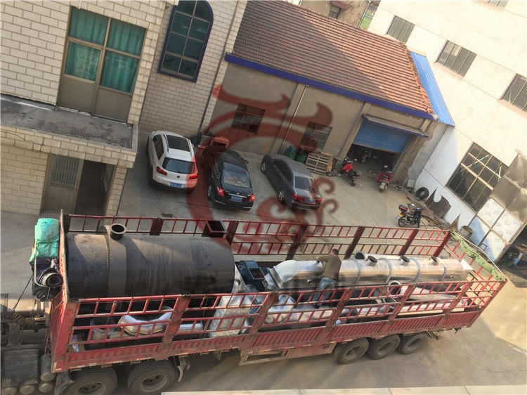 振動流化床幹燥機的發貨現場