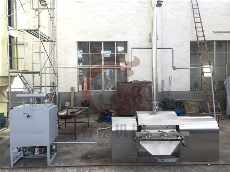 TG滾筒刮板幹燥機調試待裝現場