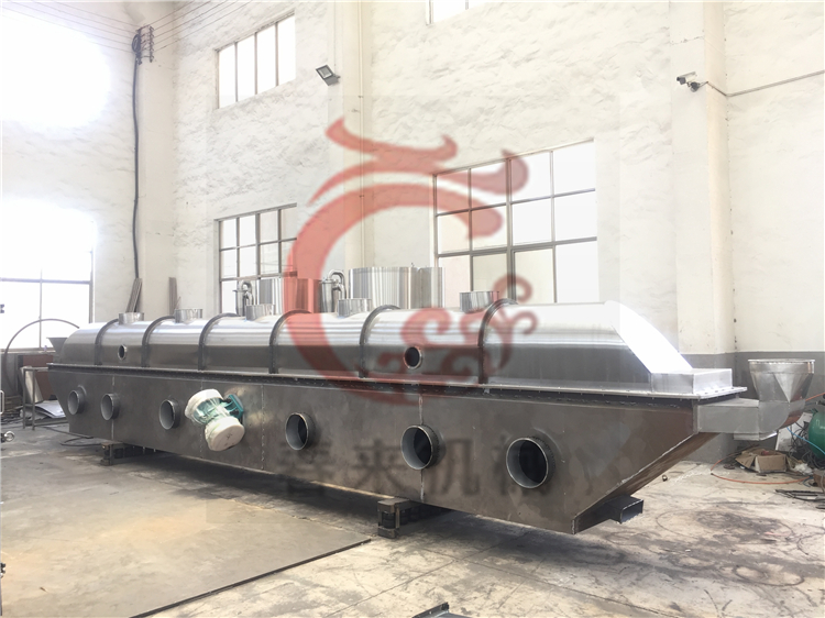 湖南客戶ZLG振動流化床幹燥機的發貨現場