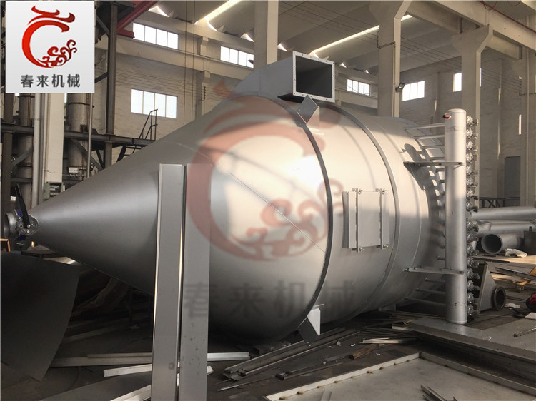 MC脈衝布袋除塵器的生產現場