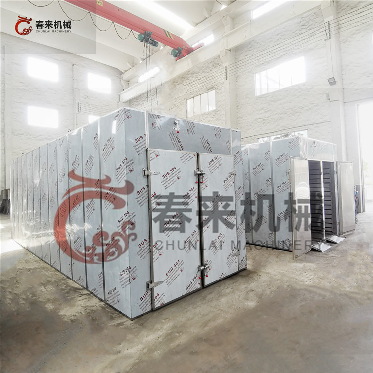 大型CT-C-非標型熱風循環烘箱的生產現場