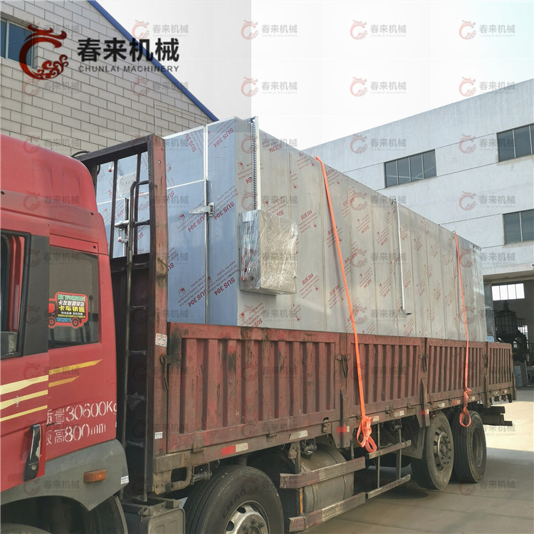 山西客戶CT-C-7M非標型熱風循環烘箱的發貨現場