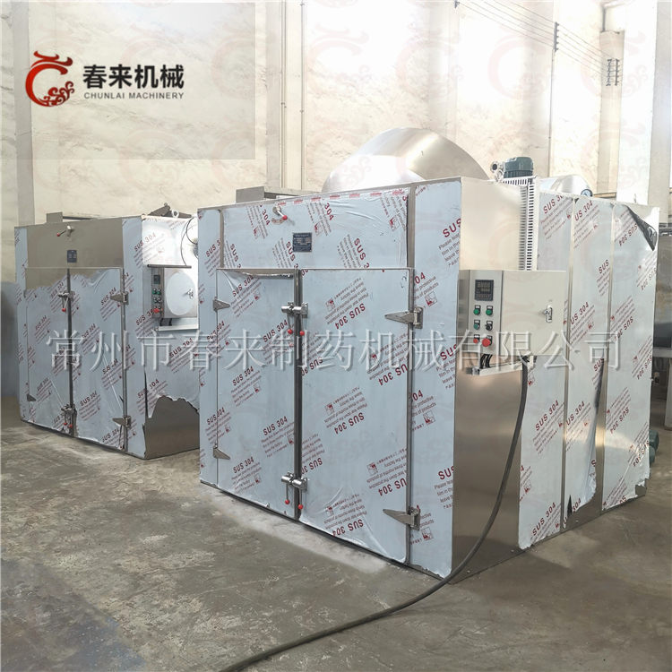 2台CT-C-II型熱風循環烘箱待裝調試現場