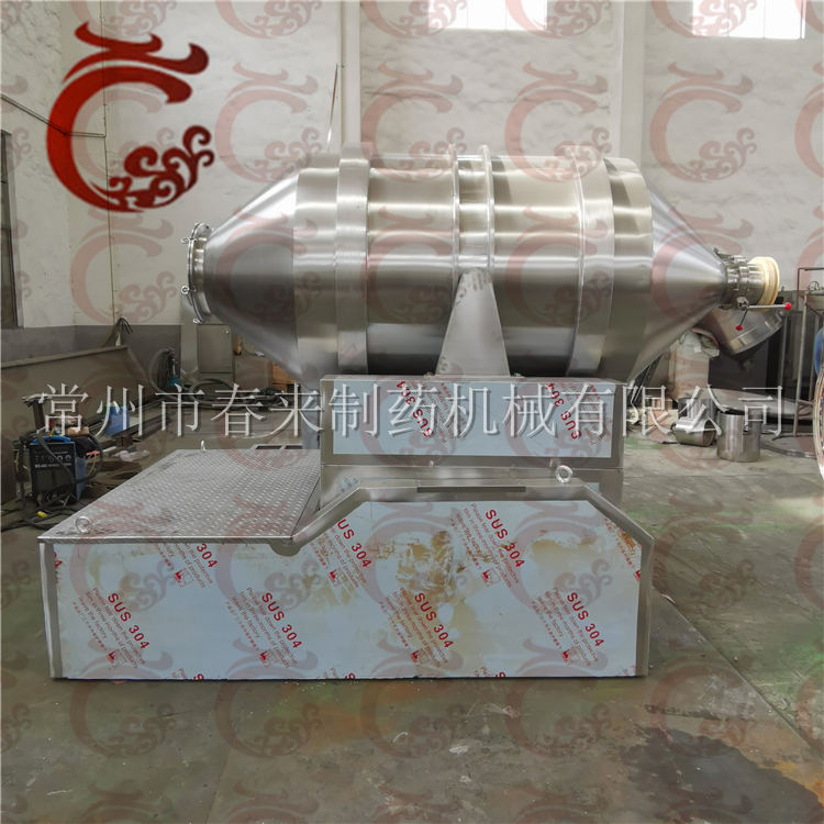 廈門客戶EYH-2000L二維運動混合機待裝現場