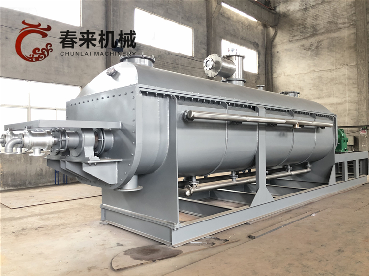 春來機械-空心槳葉幹燥機的正確操作方式