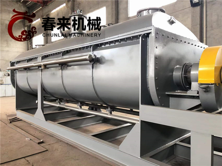 春來機械-空心槳葉幹燥機的安裝操作注意事項