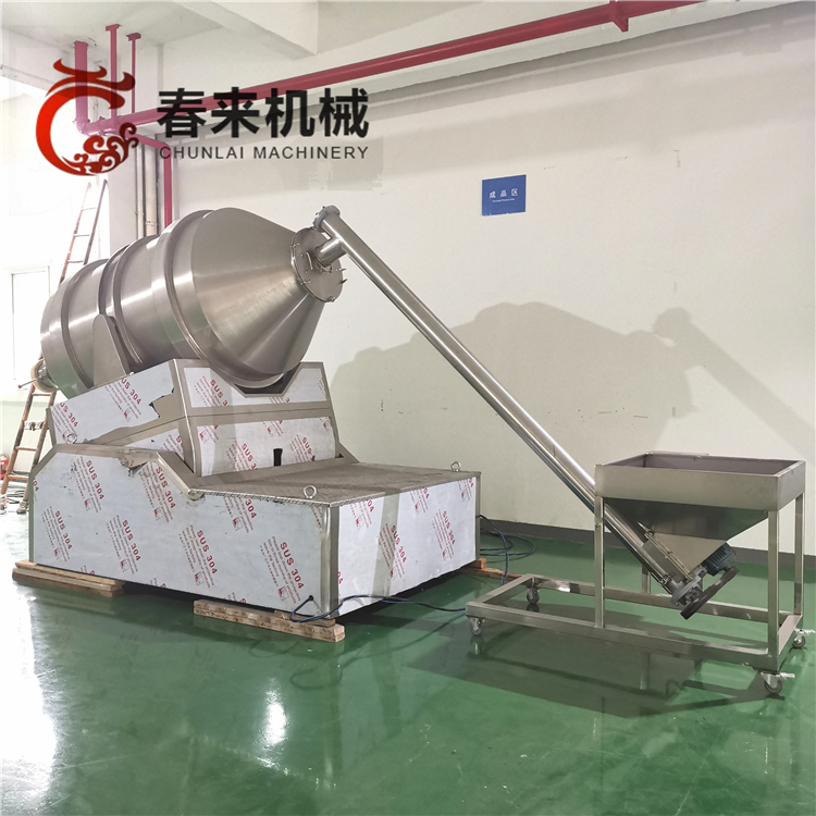 春來機械-二維運動混合機的技術原理和應用